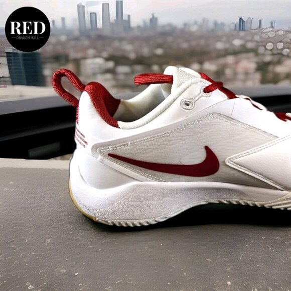 Nike Air Zoom HyperAce 3 White Team Crimson Volleyball FQ7074-100 - Men\'s Sz 10 main image 7